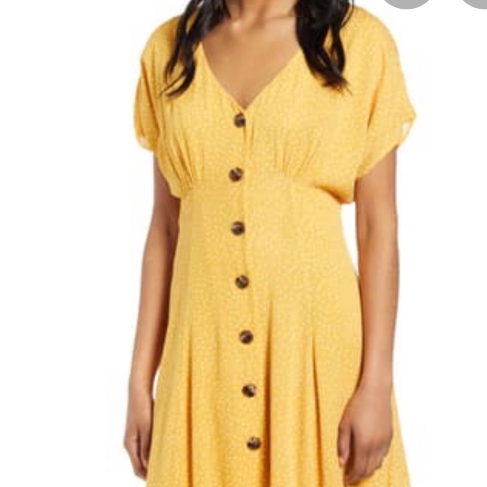 BP button down prairie dress Size S